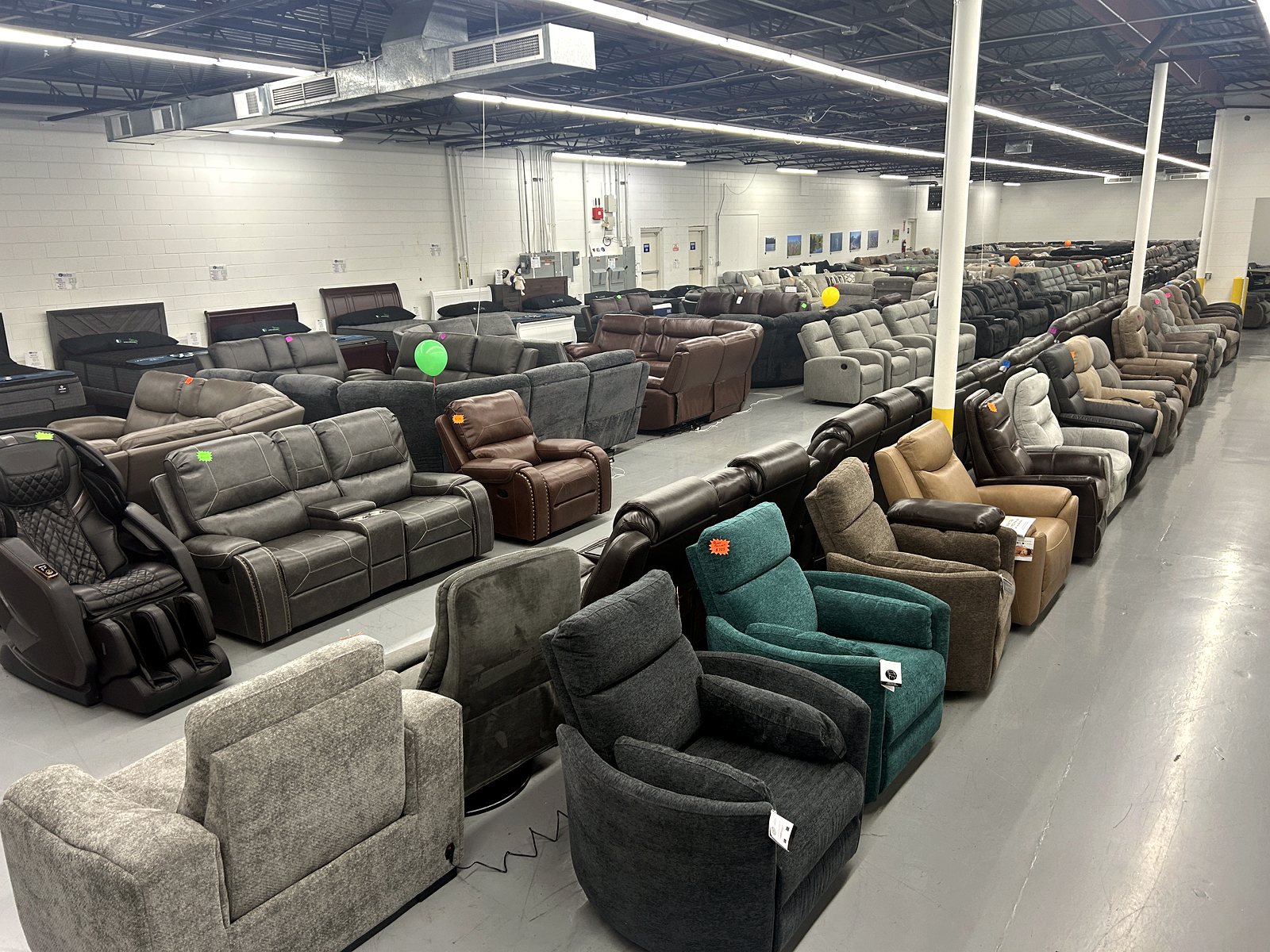 Recliners and loveseats