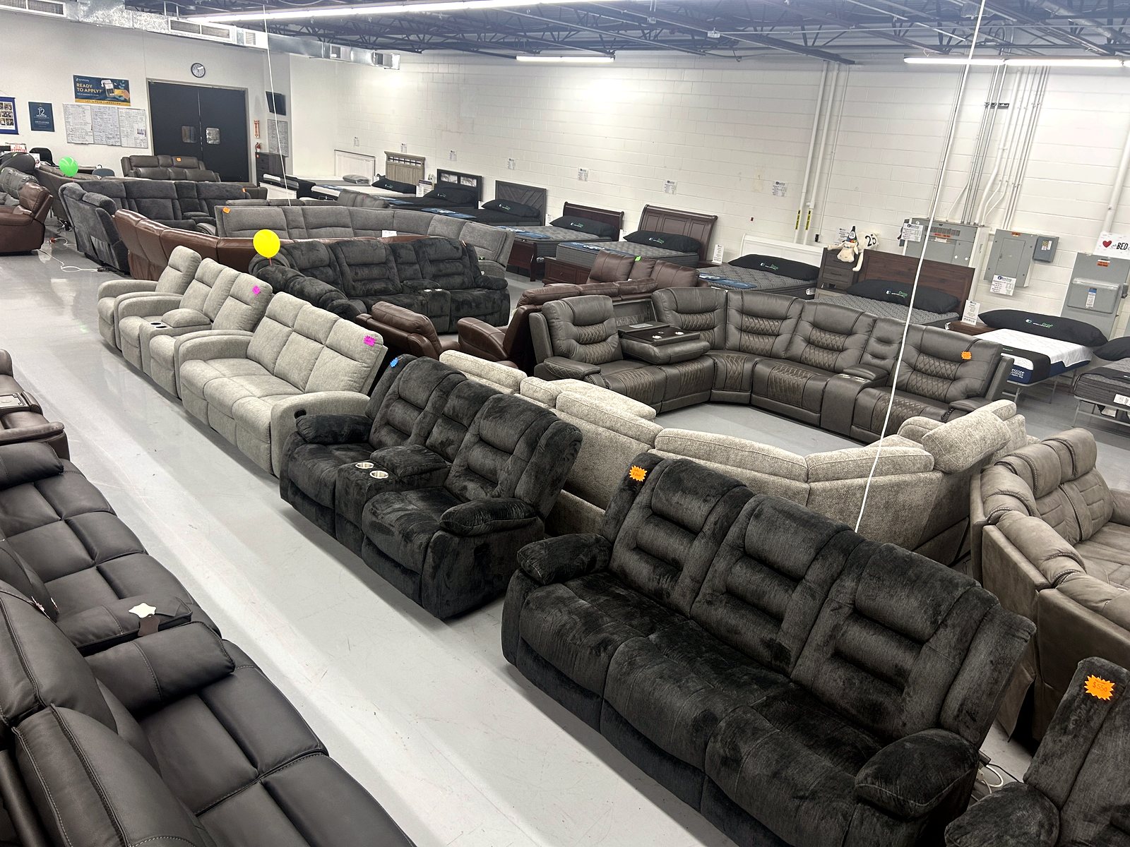 New sofas and sectionals just arrived